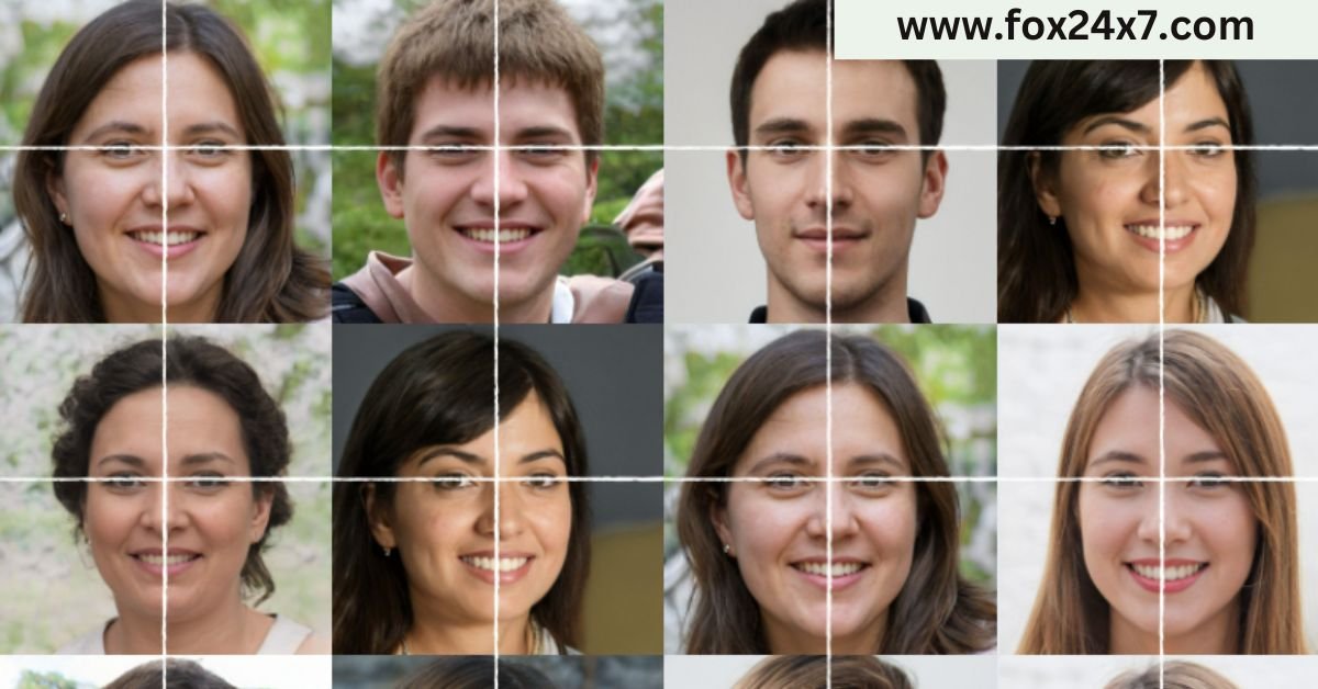 AI generated faces